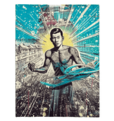 Seaside Tranquility Plush Blanket - Beyond T-shirts